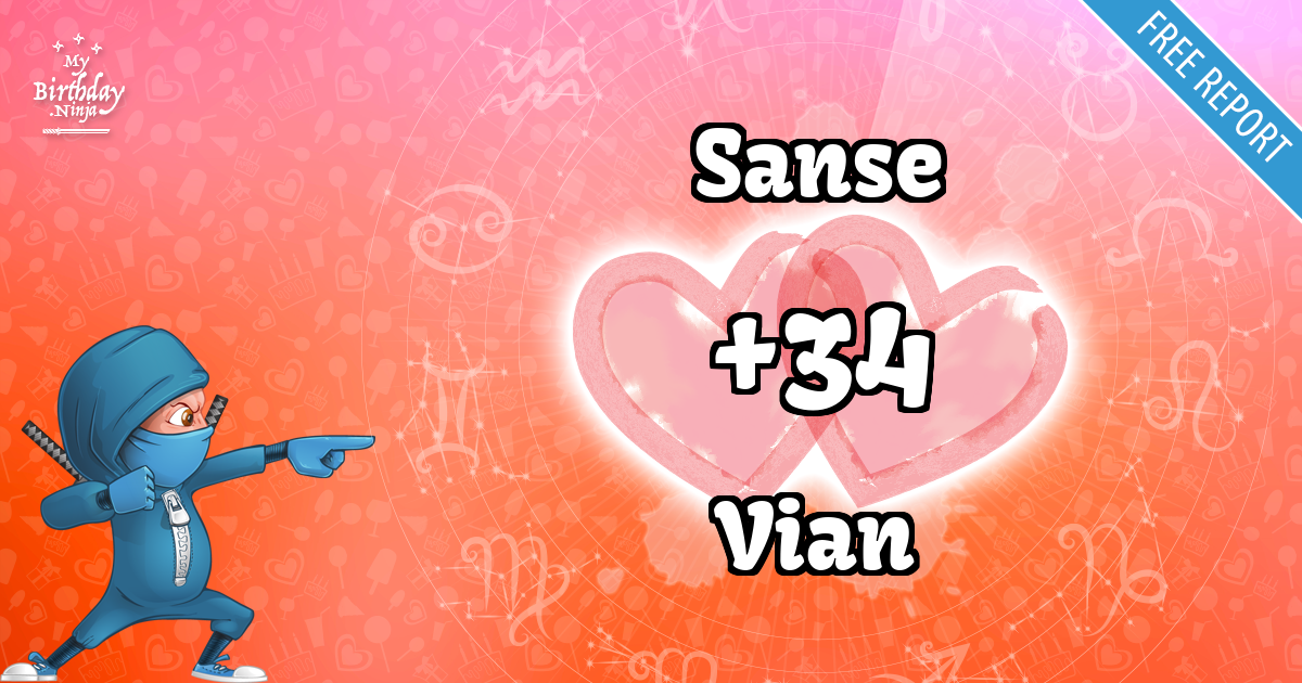 Love Match: Sanse (1979-7-30) + Vian (1972-12-6)