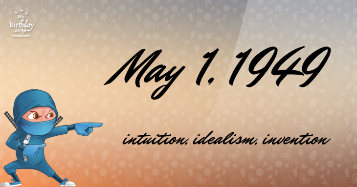 May 1, 1949 Birthday Ninja