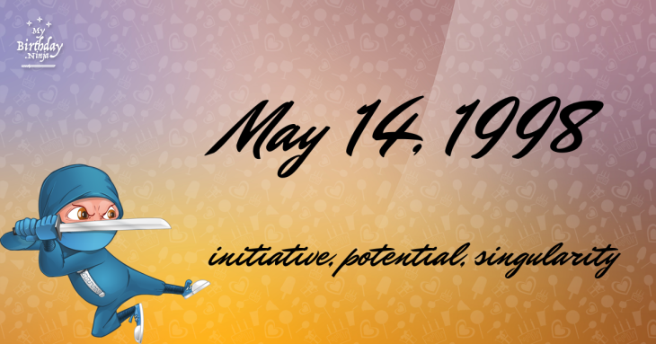 May 14, 1998 Birthday Ninja
