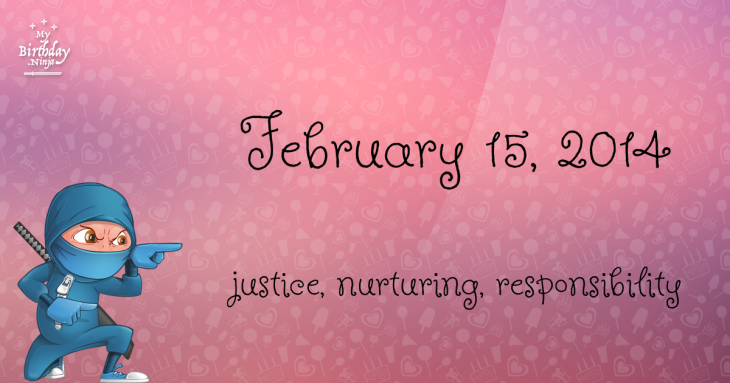 February 15, 2014 Birthday Ninja
