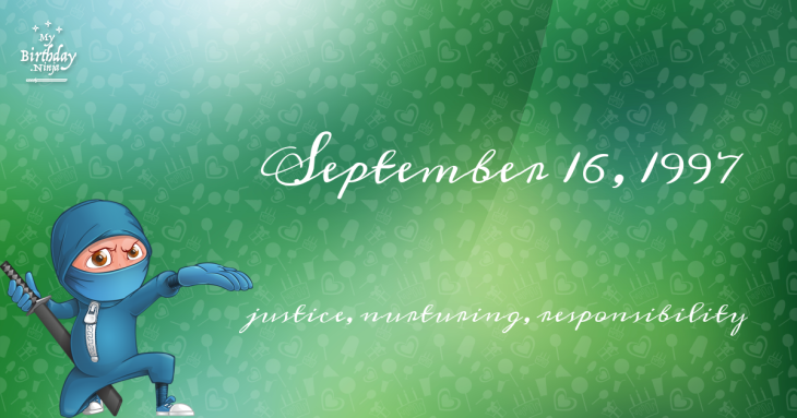 September 16, 1997 Birthday Ninja