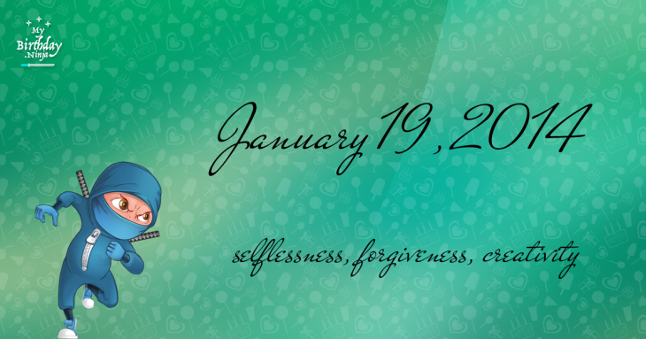 January 19, 2014 Birthday Ninja