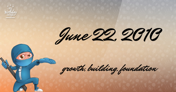 June 22, 2010 Birthday Ninja