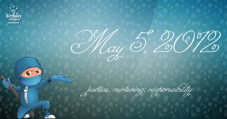 May 5, 2012 Birthday Ninja