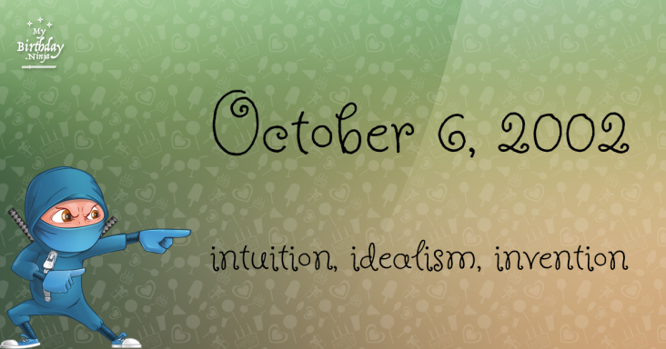 October 6, 2002 Birthday Ninja