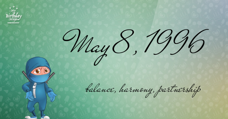 May 8, 1996 Birthday Ninja