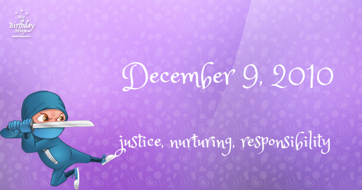 December 9, 2010 Birthday Ninja