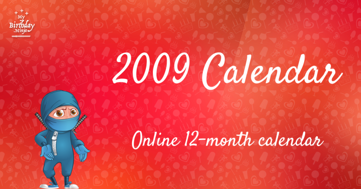 2009 Calendar