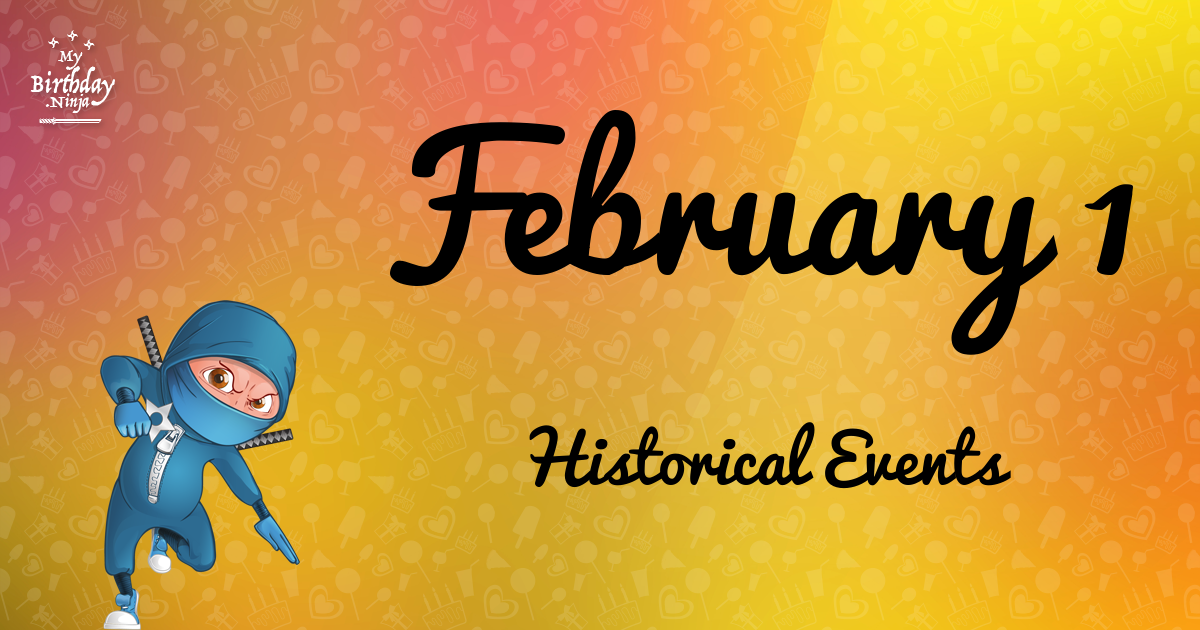 February 1 Events Birthday Ninja Poster