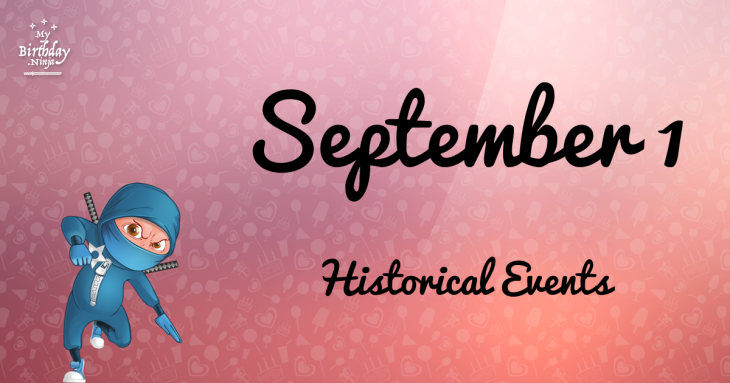 September 1 Birthday Events Poster