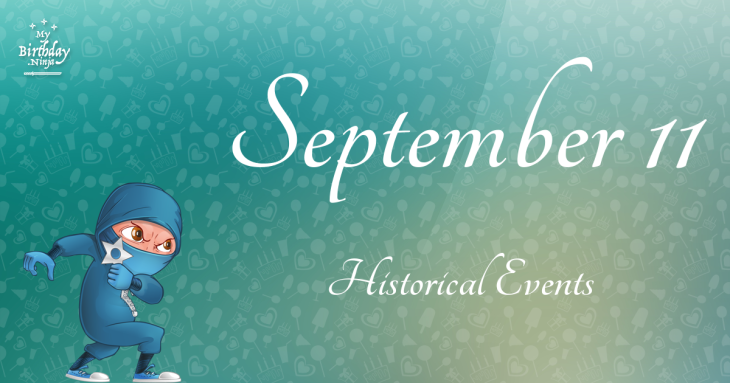 September 11 Birthday Events Poster