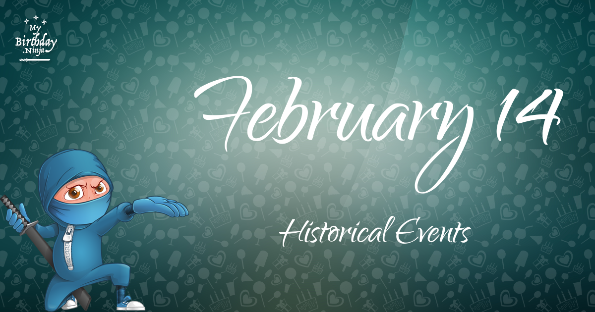 February 14 Events Birthday Ninja Poster