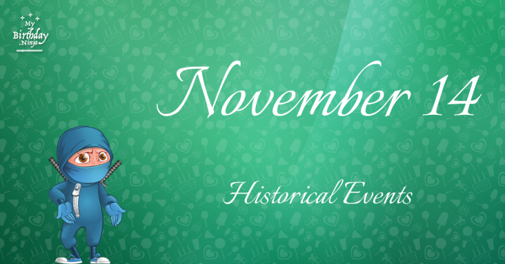 November 14 Birthday Events Poster