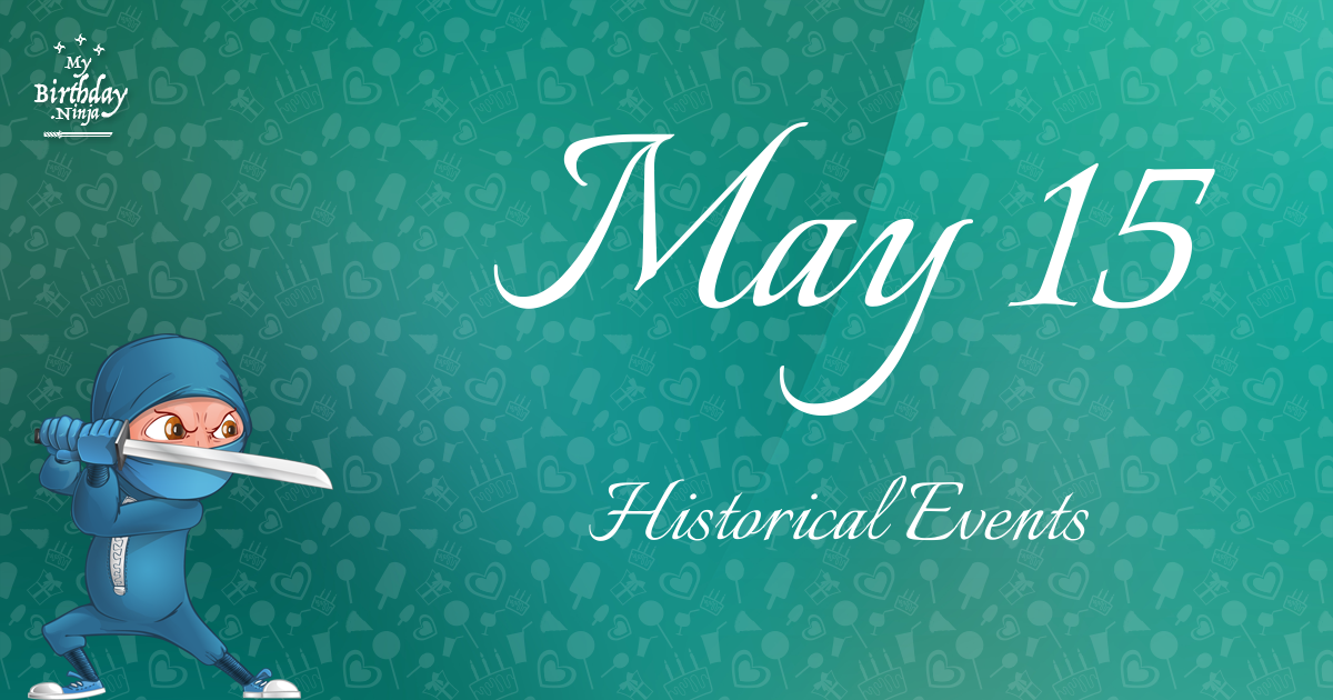 May 15 Events Birthday Ninja Poster