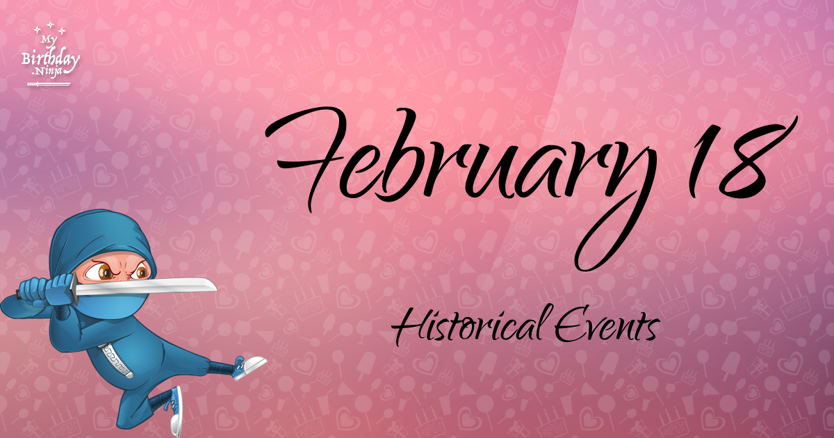 February 18 Events Birthday Ninja Poster