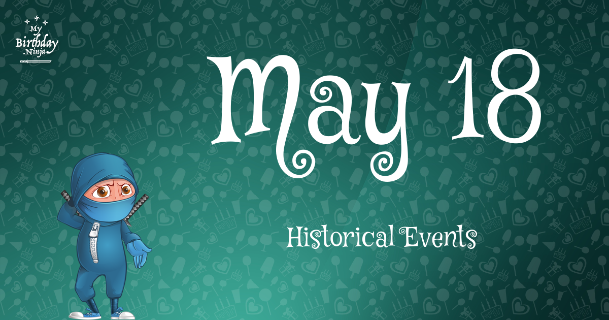 May 18 Events Birthday Ninja Poster