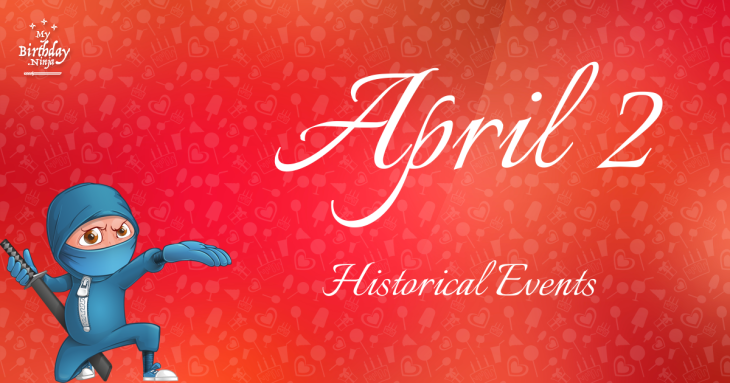 April 2 Birthday Events Poster
