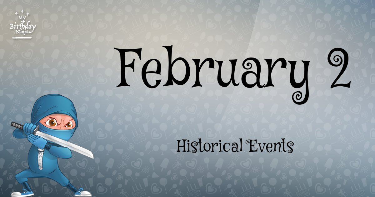 February 2 Events Birthday Ninja Poster