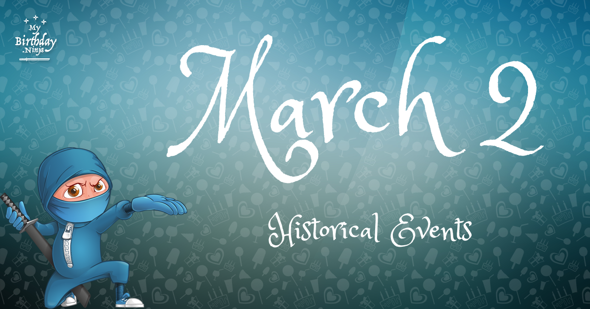 March 2 Events Birthday Ninja Poster