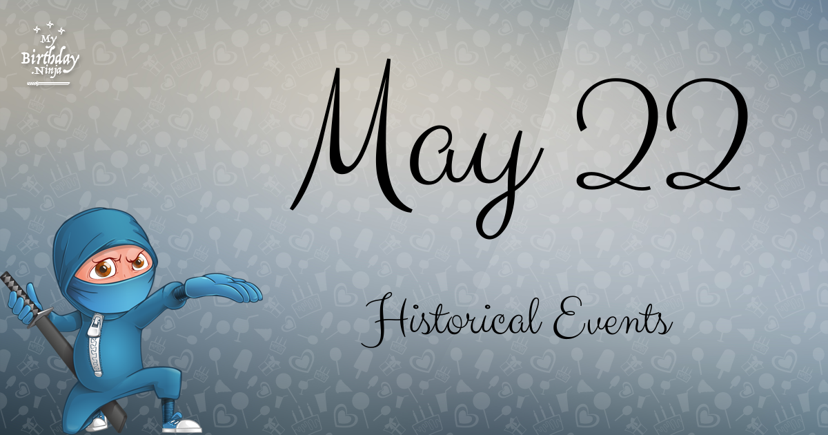 May 22 Events Birthday Ninja Poster