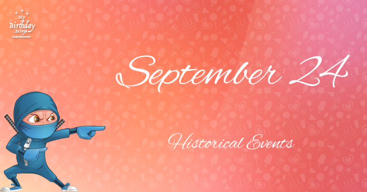 September 24 Birthday Events Poster
