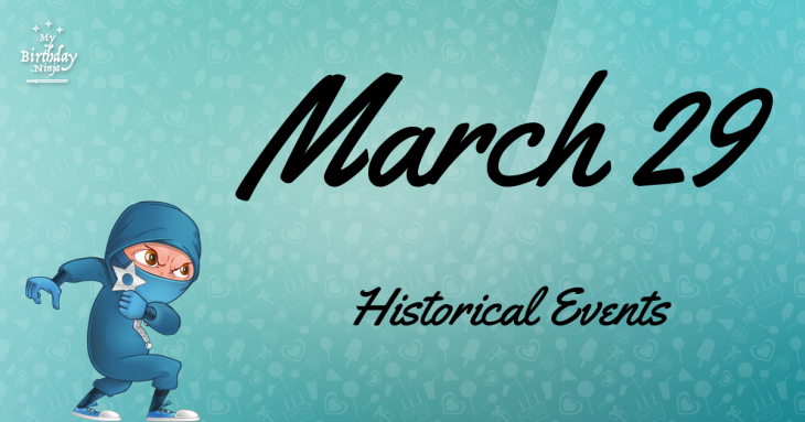 March 29 Birthday Events Poster