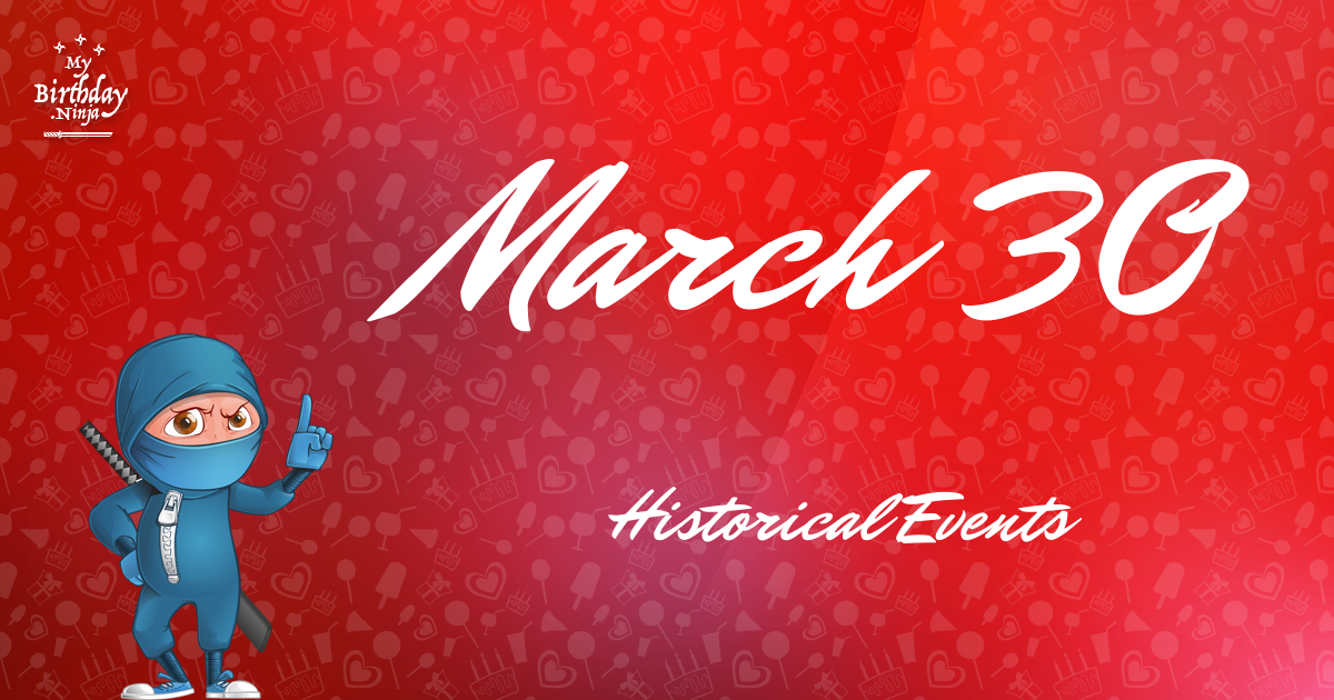 March 30 Events Birthday Ninja Poster