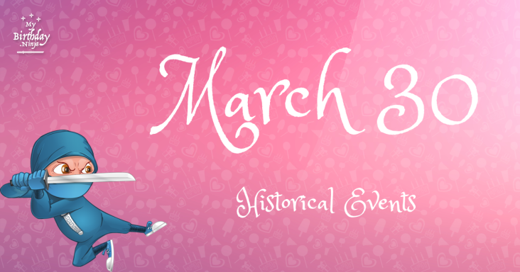 March 30 Birthday Events Poster