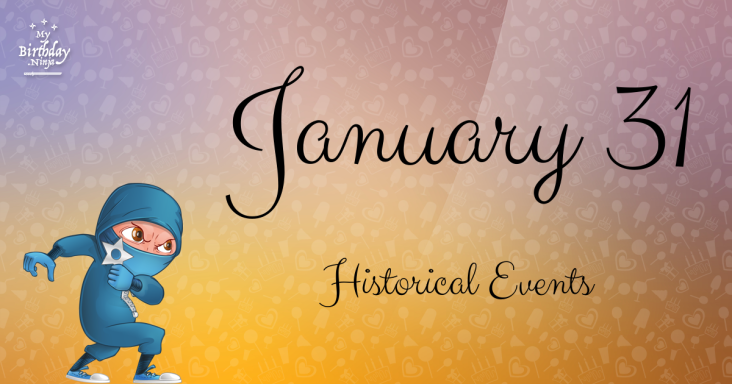 January 31 Birthday Events Poster