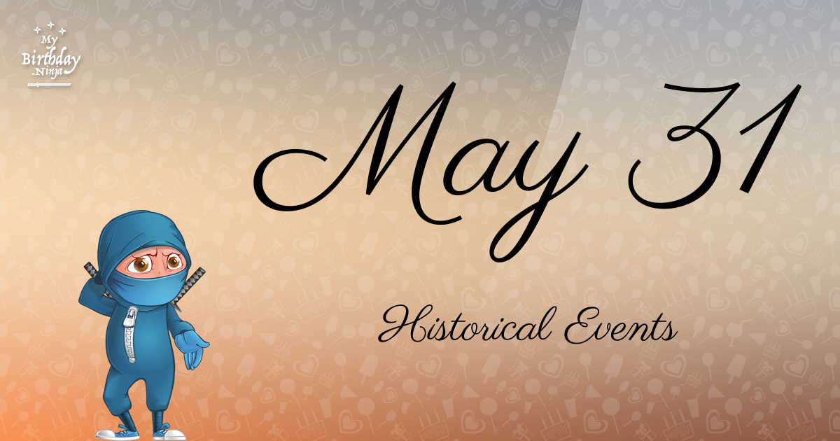 May 31 Events Birthday Ninja Poster