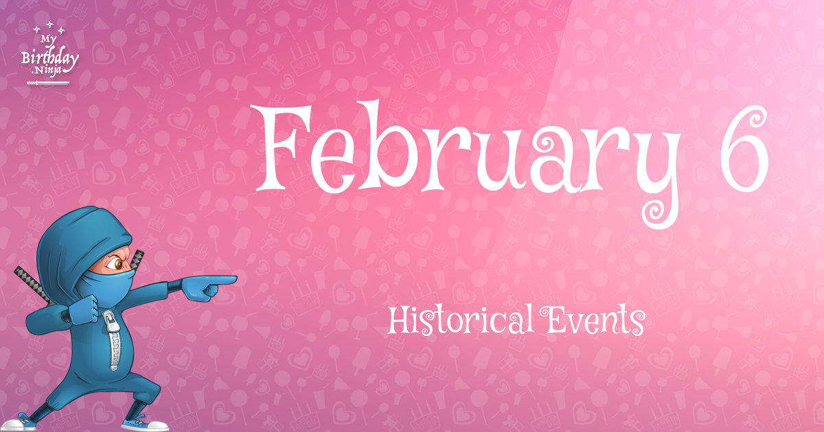 February 6 Events Birthday Ninja Poster