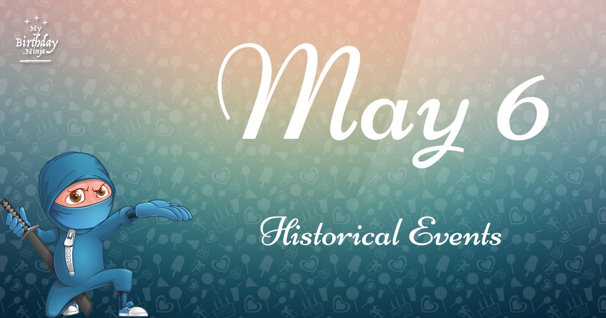 May 6 Events Birthday Ninja Poster