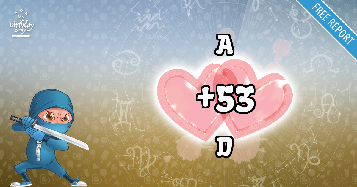 A and D Love Match Score