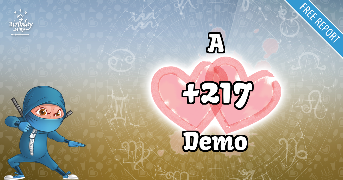 A and Demo Love Match Score