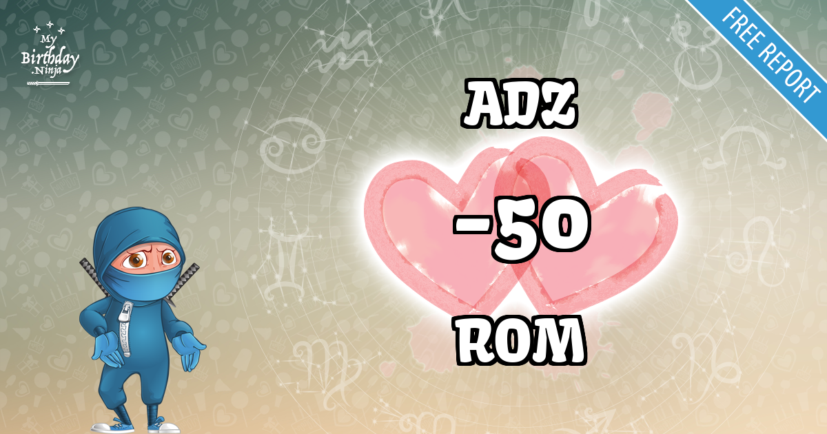 ADZ and ROM Love Match Score