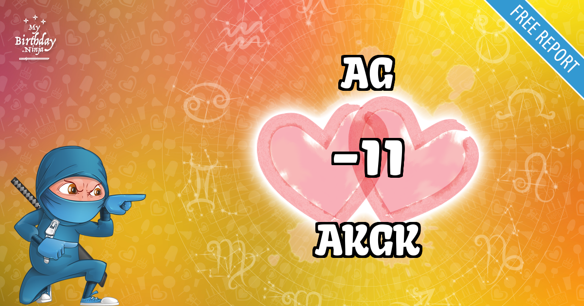 AG and AKGK Love Match Score