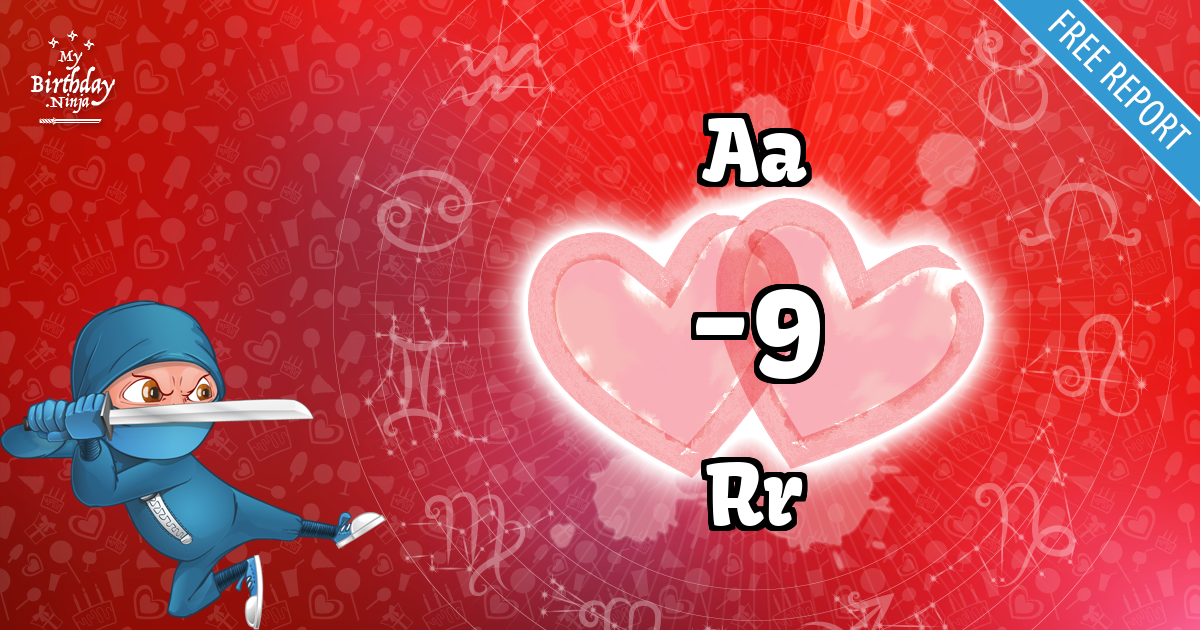Aa and Rr Love Match Score