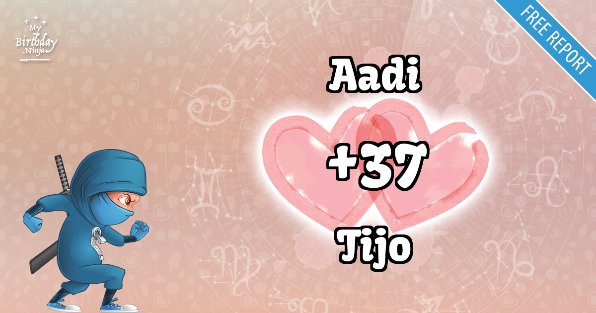 Aadi and Tijo Love Match Score