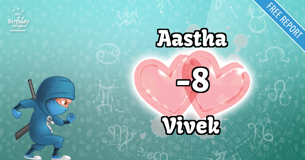Aastha and Vivek Love Match Score