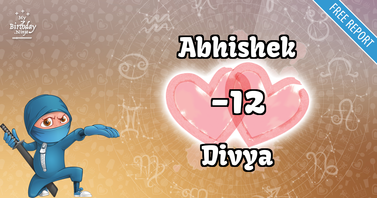 Abhishek and Divya Love Match Score