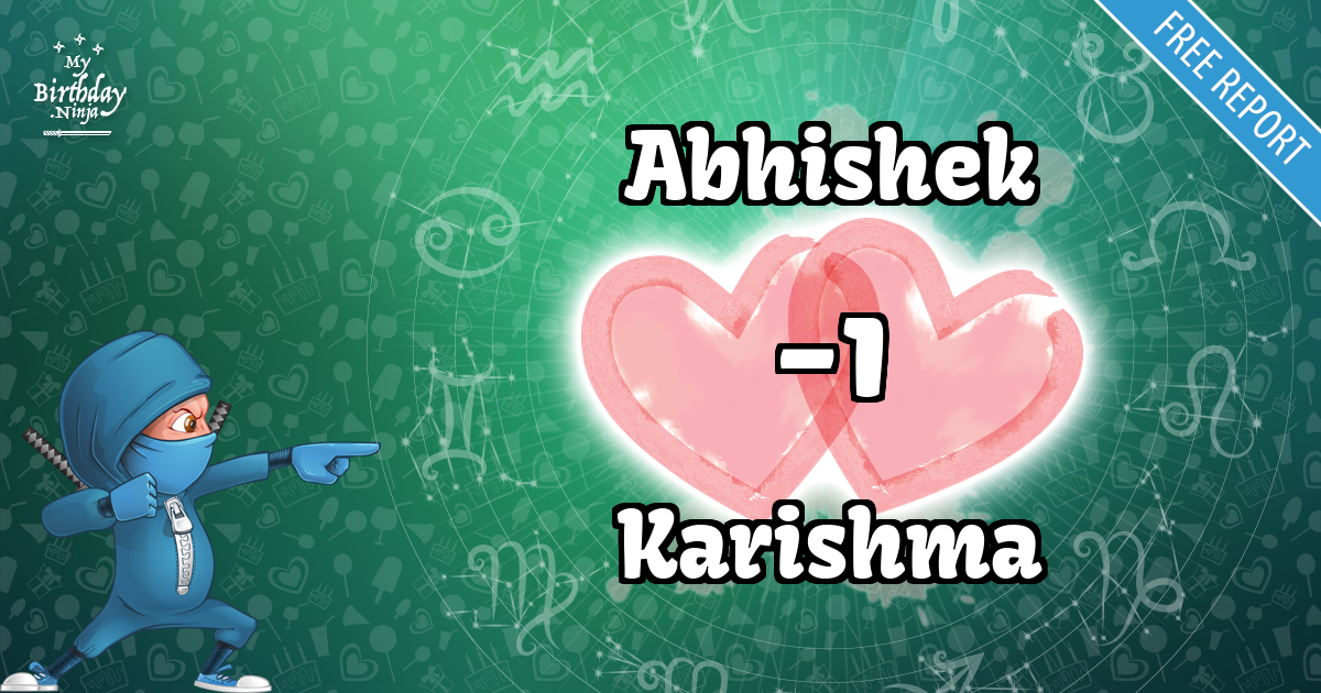 Abhishek and Karishma Love Match Score