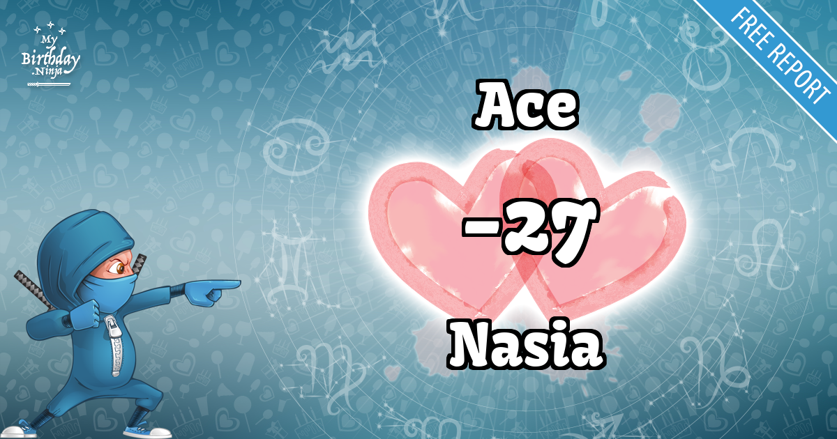Ace and Nasia Love Match Score