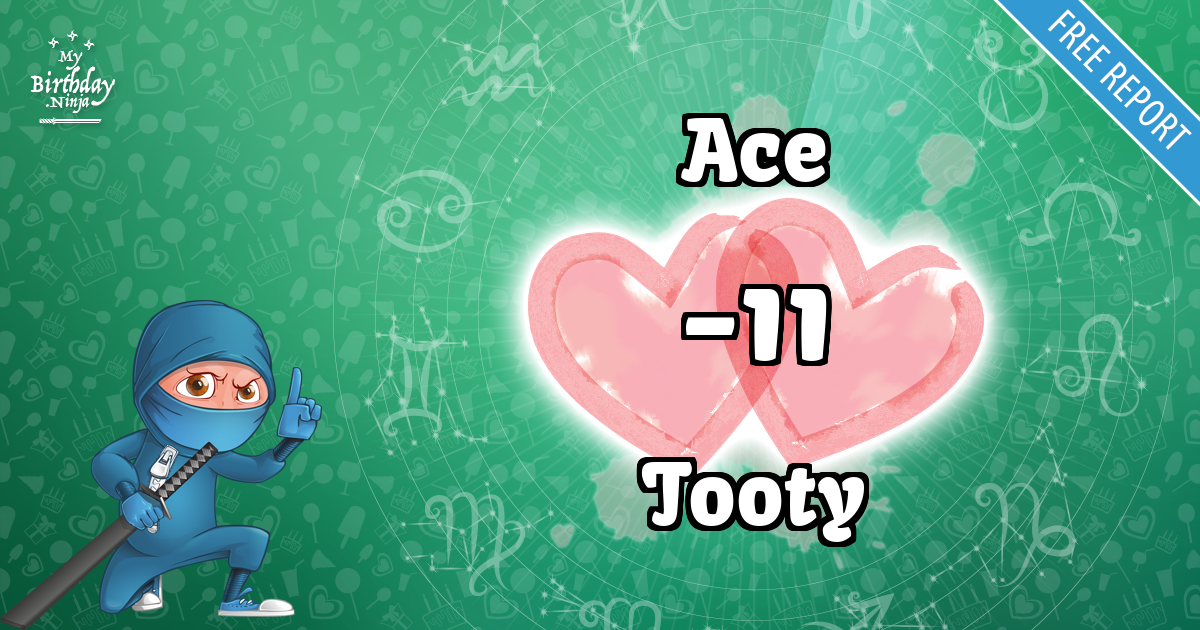 Ace and Tooty Love Match Score