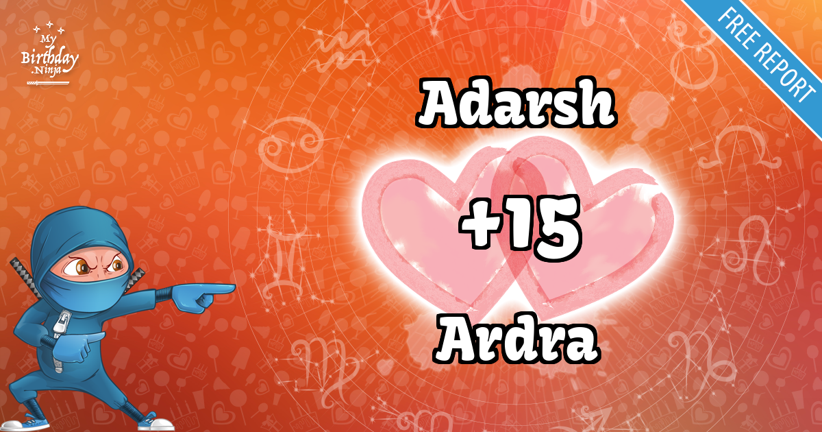 Adarsh and Ardra Love Match Score