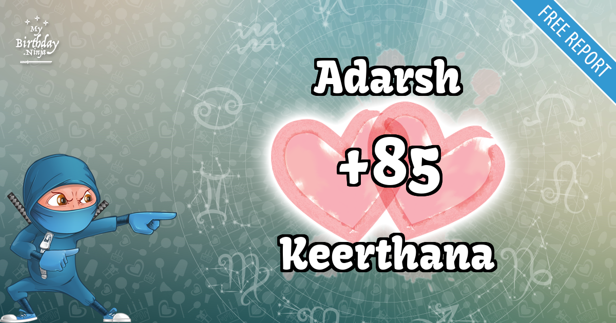 Adarsh and Keerthana Love Match Score