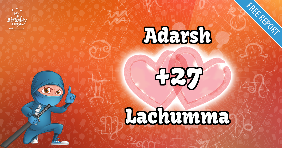 Adarsh and Lachumma Love Match Score