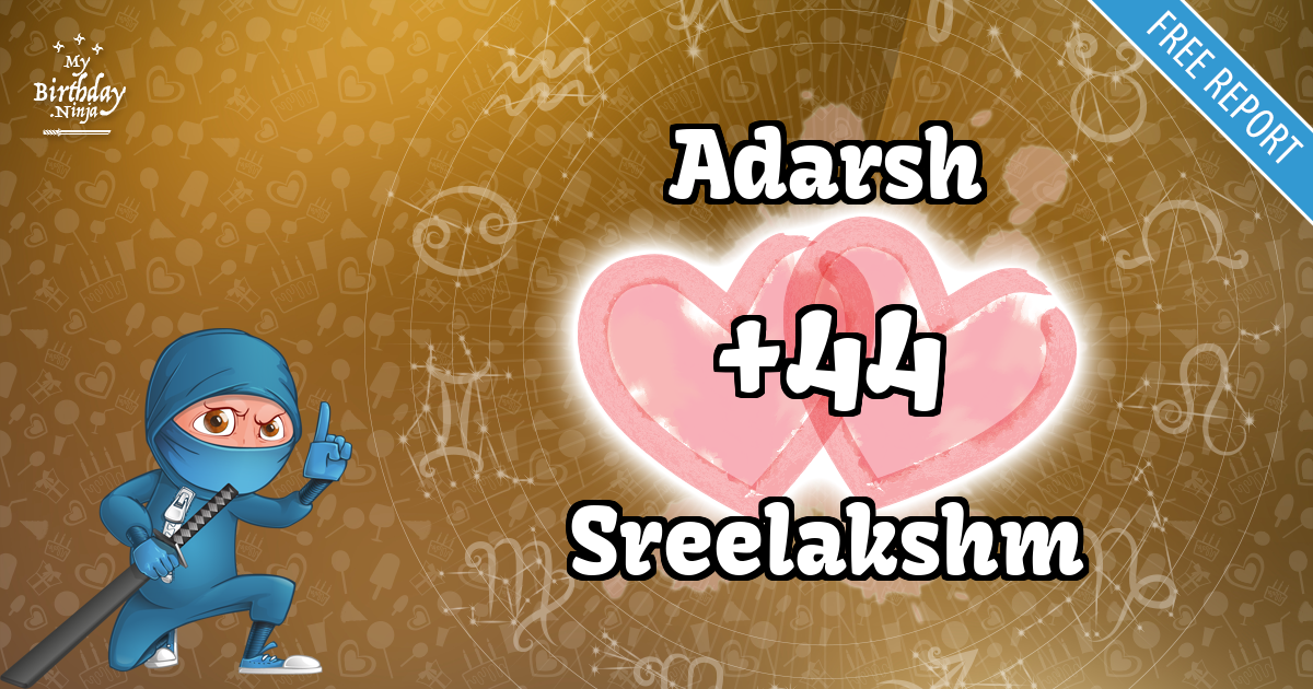 Adarsh and Sreelakshm Love Match Score