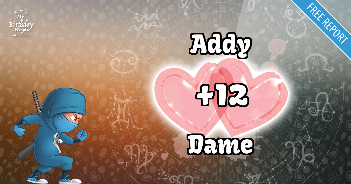 Addy and Dame Love Match Score