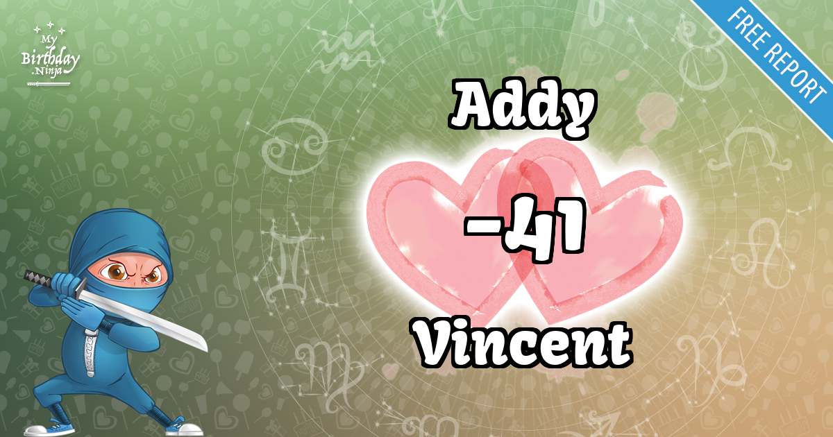 Addy and Vincent Love Match Score