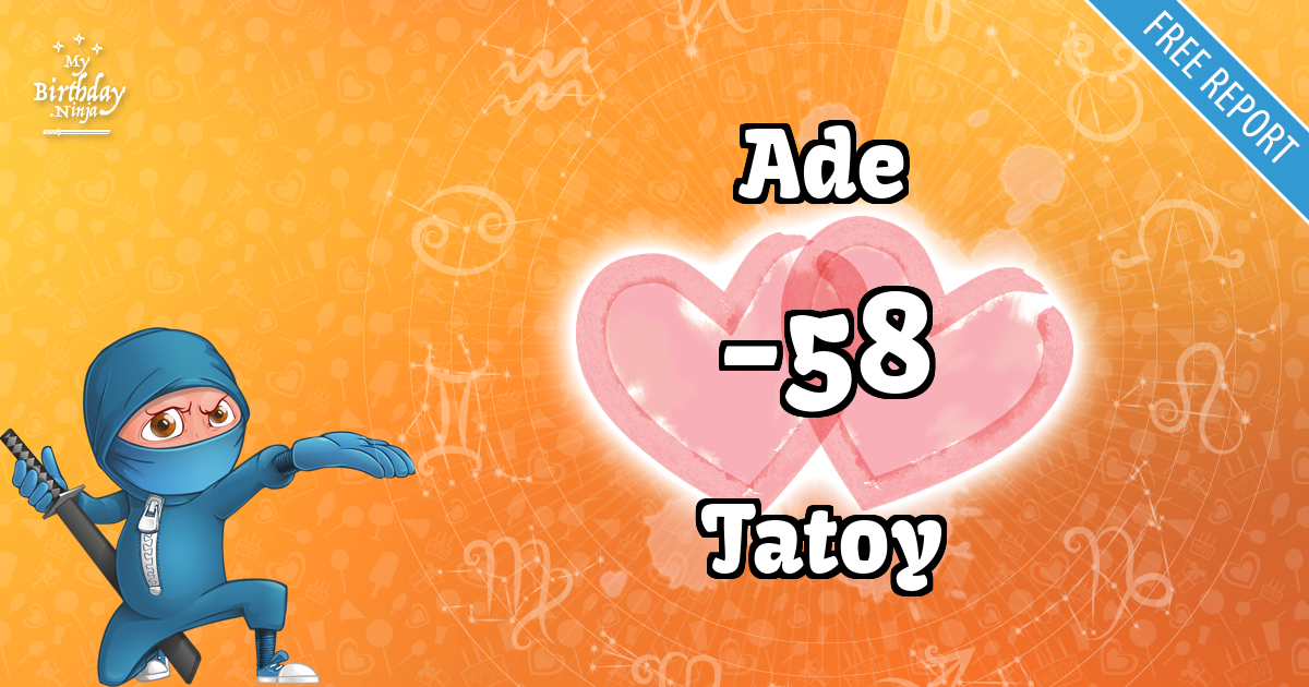 Ade and Tatoy Love Match Score